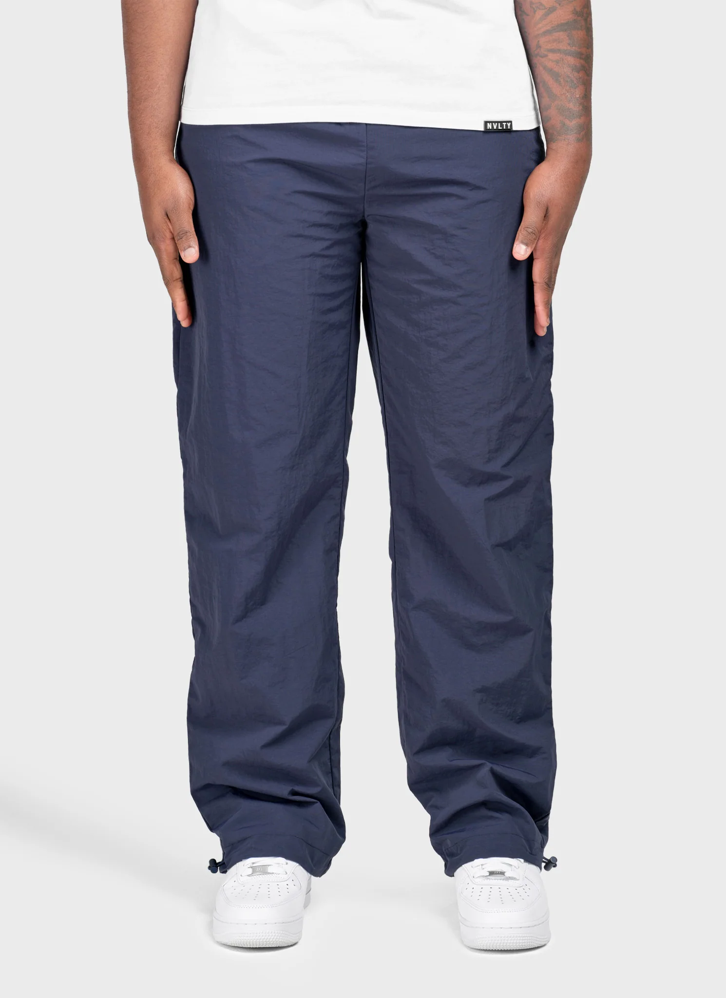 Heavyweight Shell Track Pants - Navy