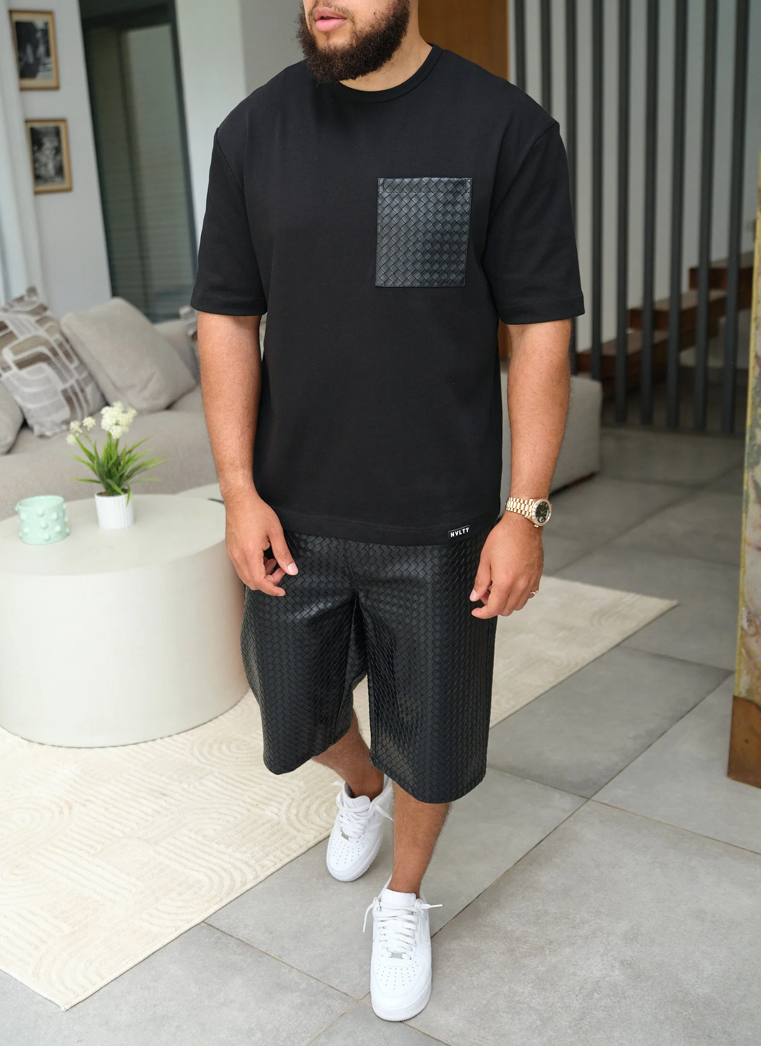 Interlock T-Shirt - Black - Image 6