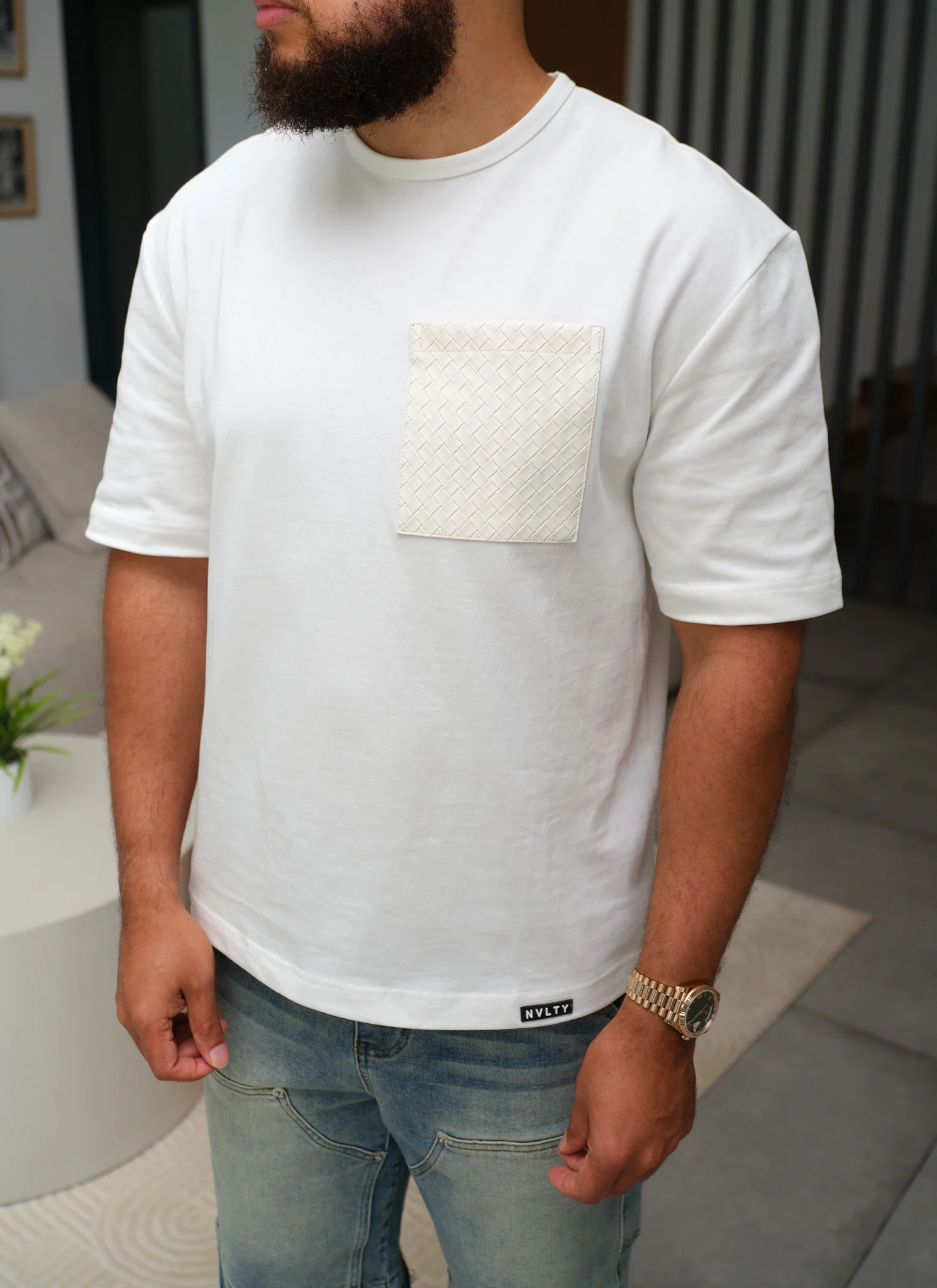 Interlock T-Shirt - White - Image 4