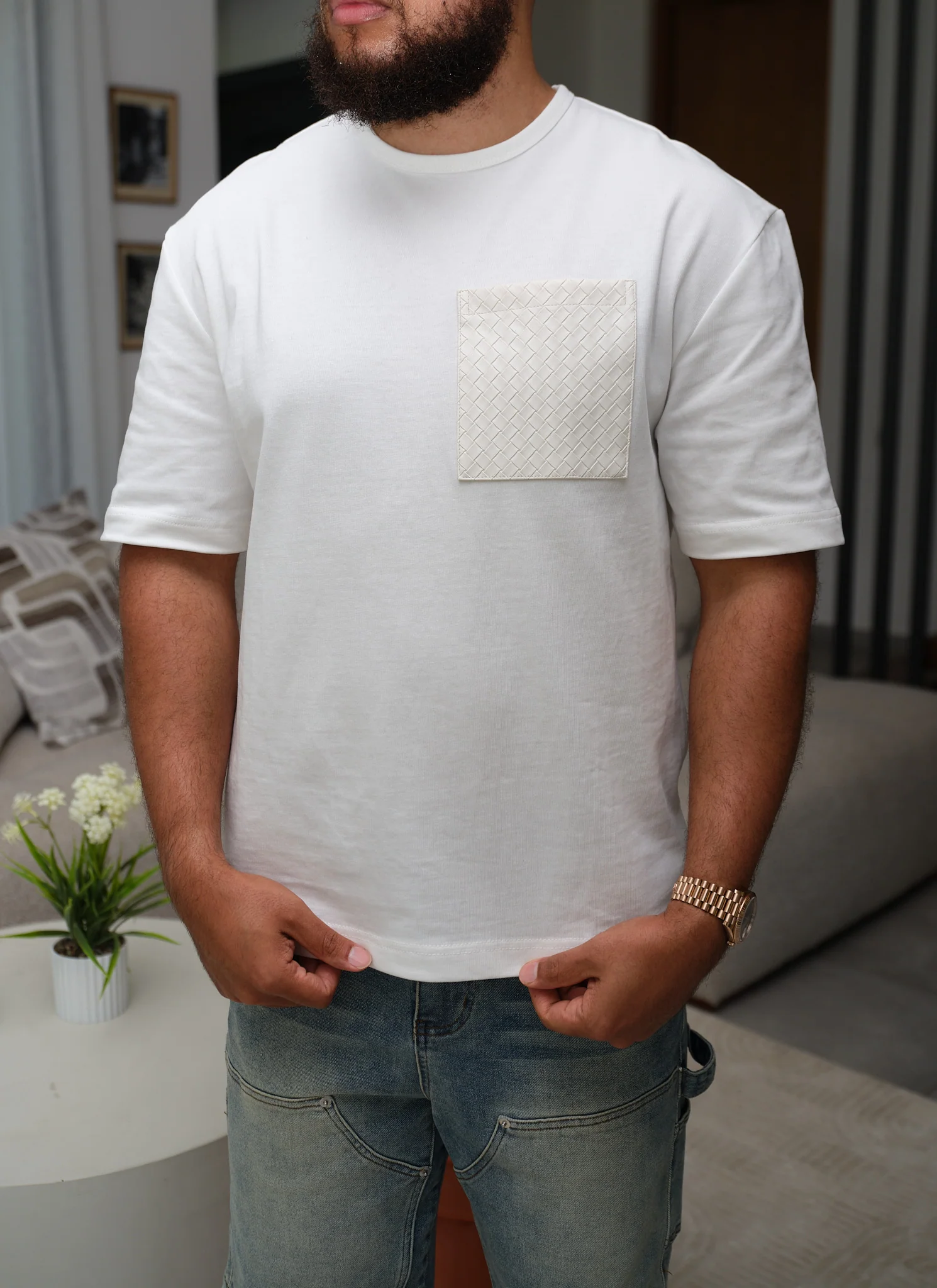 Interlock T-Shirt - White - Image 7