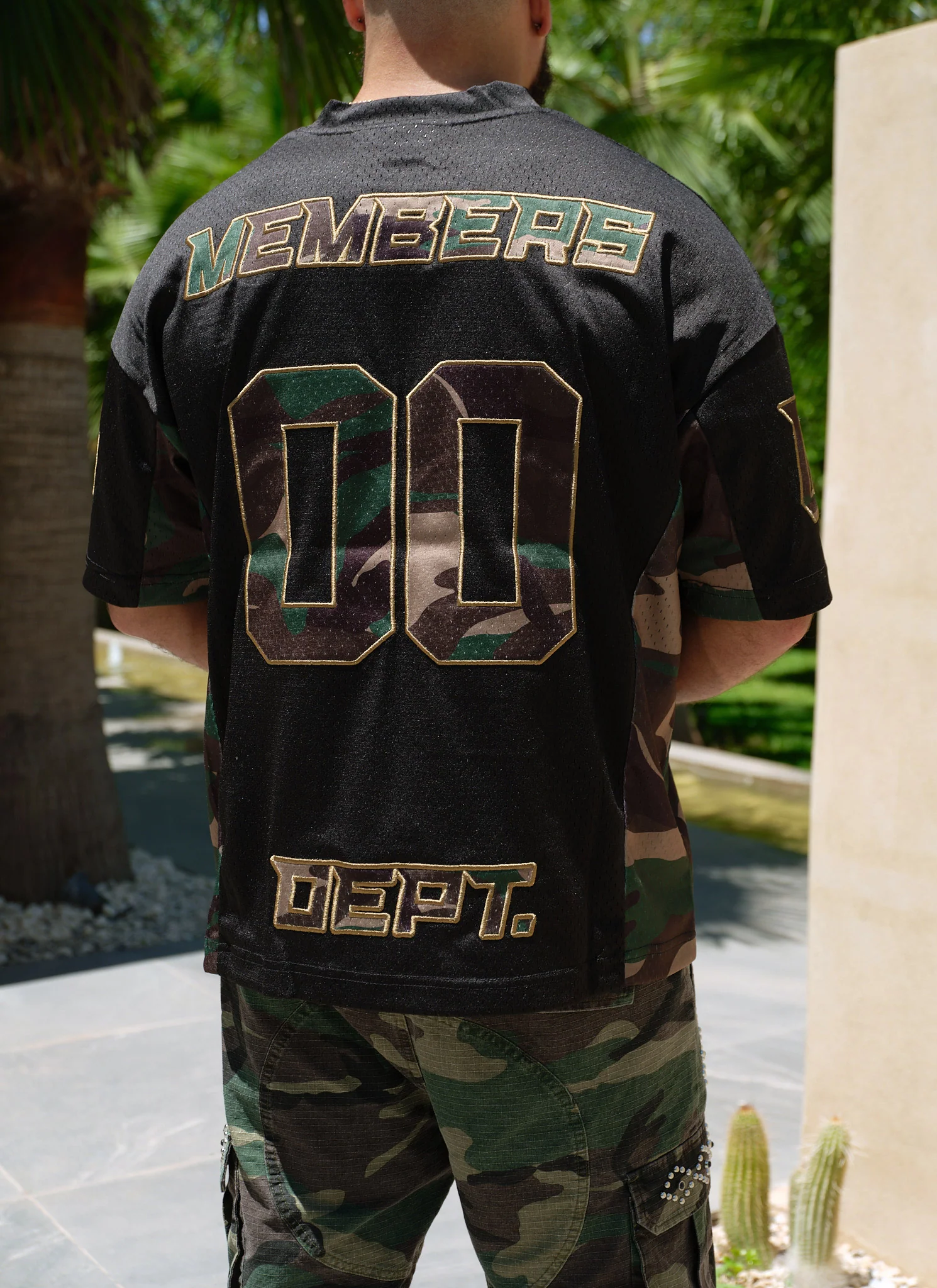 Members Camo Jersey - Black - Image 8