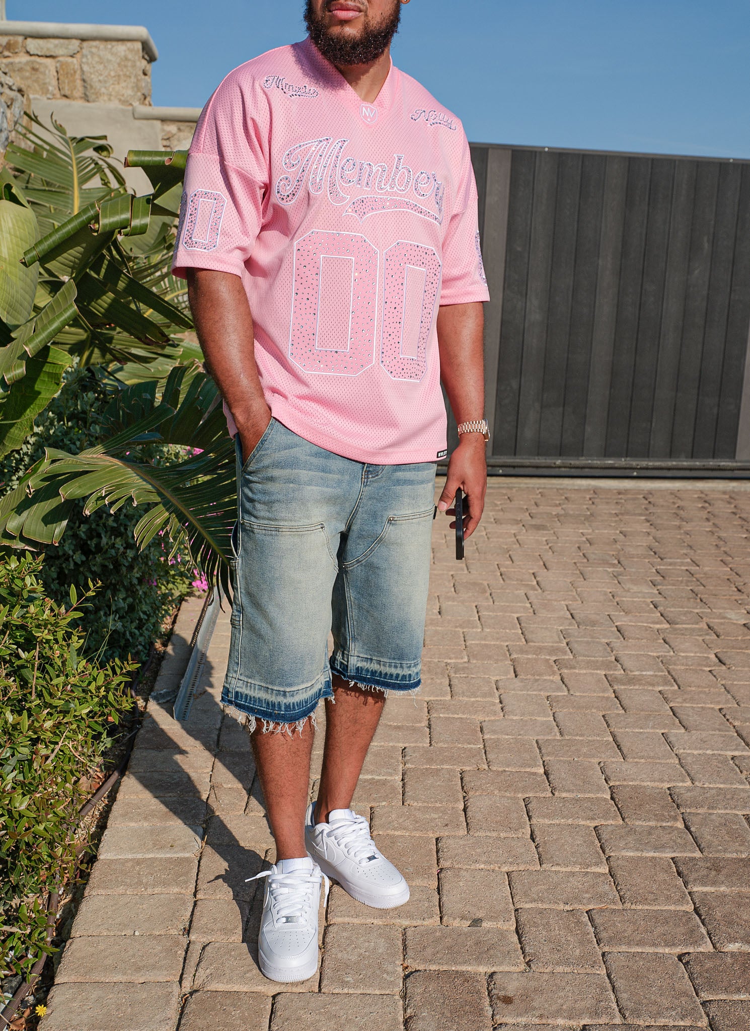 Members VVS Jersey - Baby Pink - Image 4