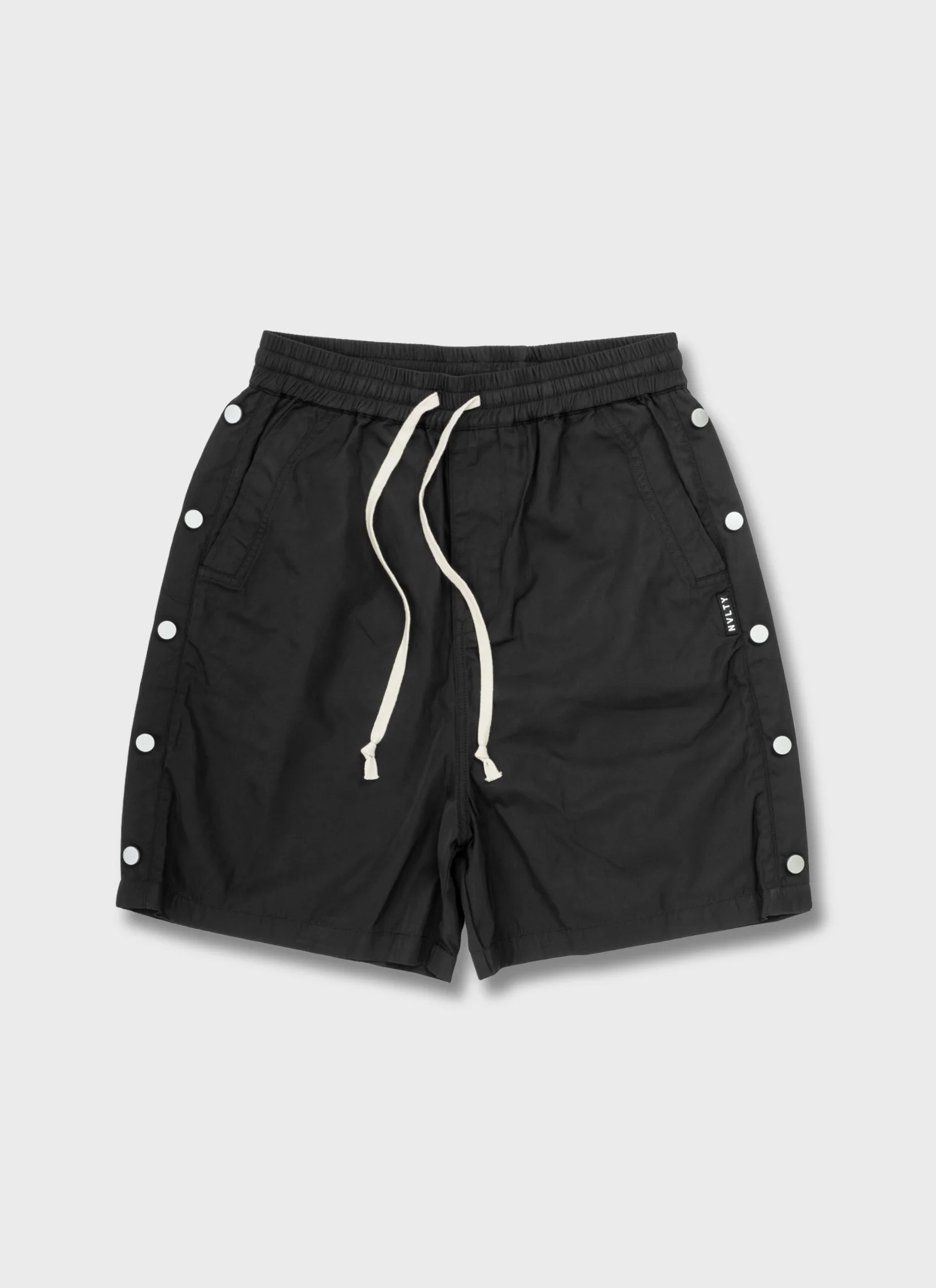 Nylon Snapper Shorts - Black - Image 3