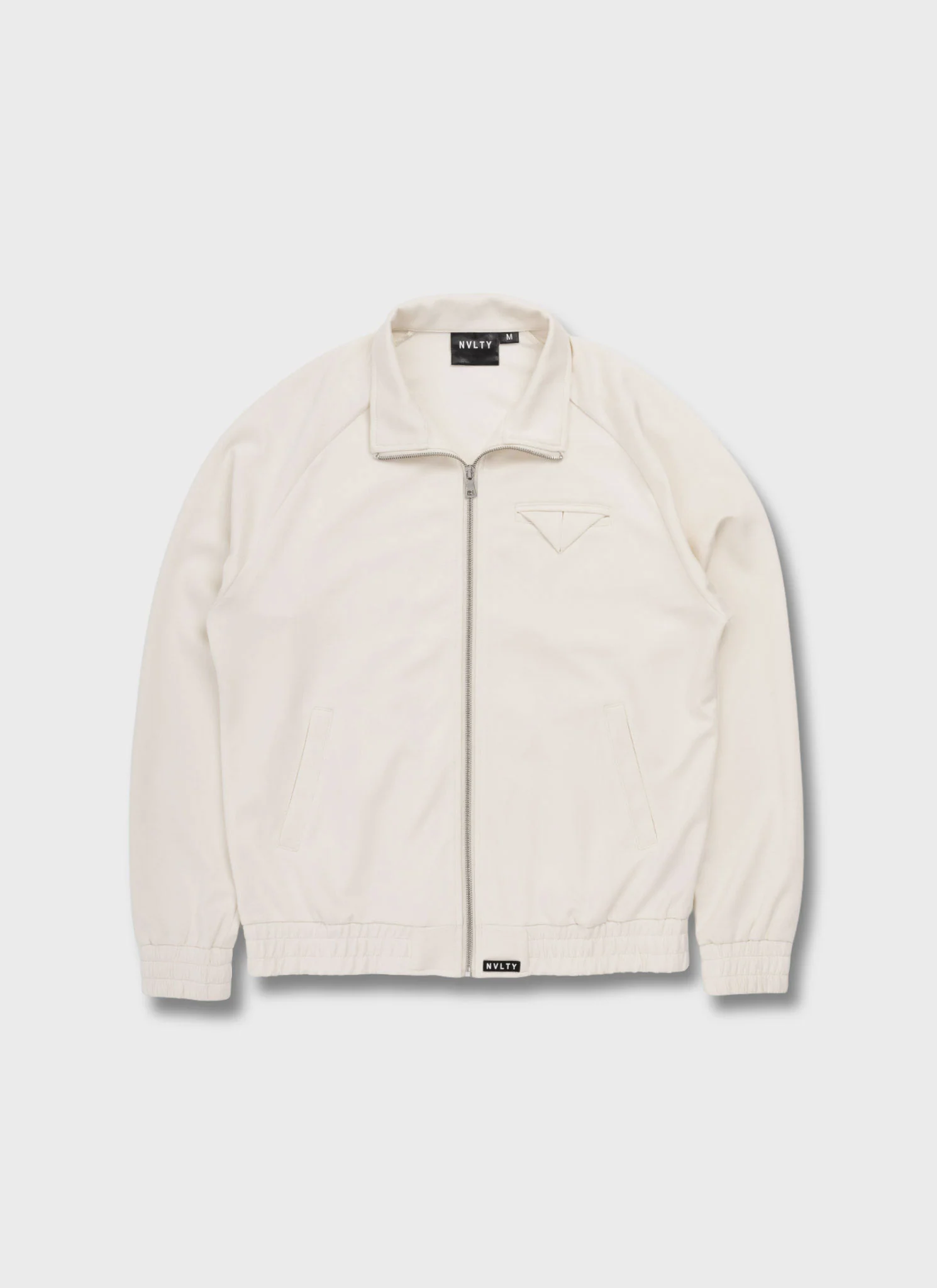 Pocket Square Track Jacket - Ivory - Image 5