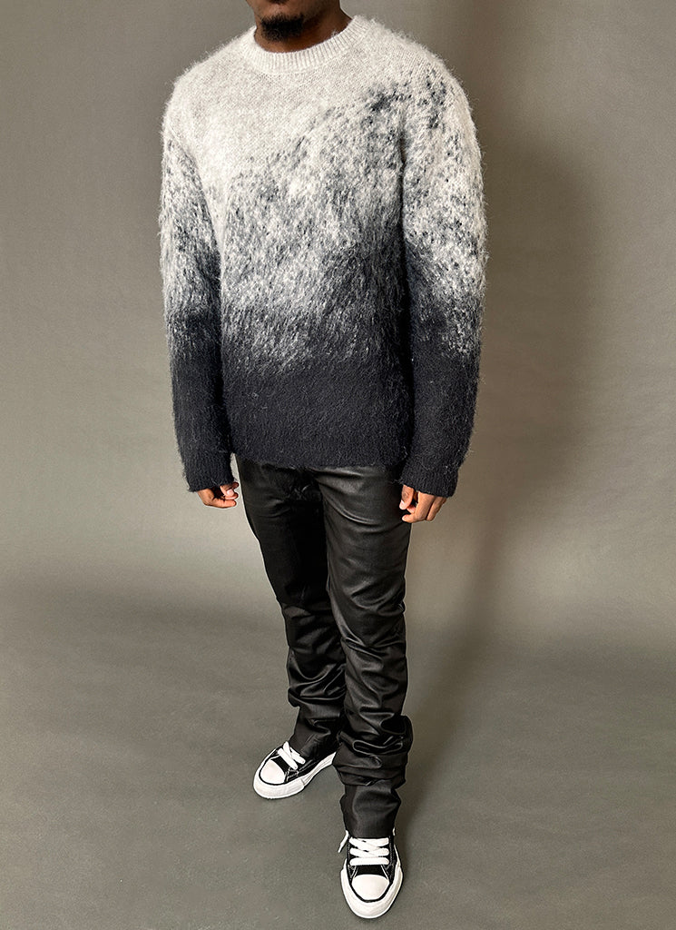 Vintage Stacked Wax Jeans - Black - Image 11