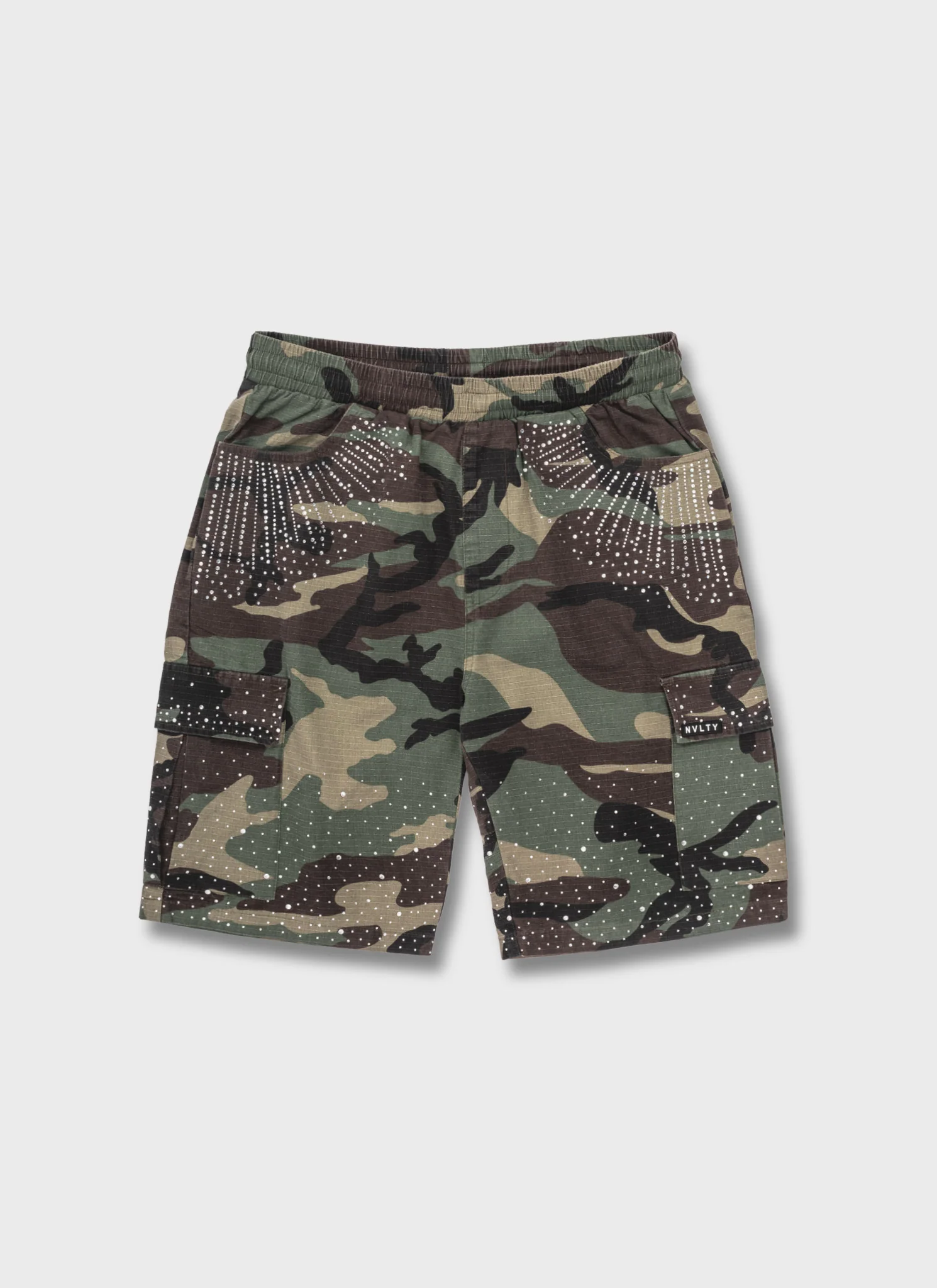 Vintage VVS Cluster Cargo Shorts - Camo - Image 8