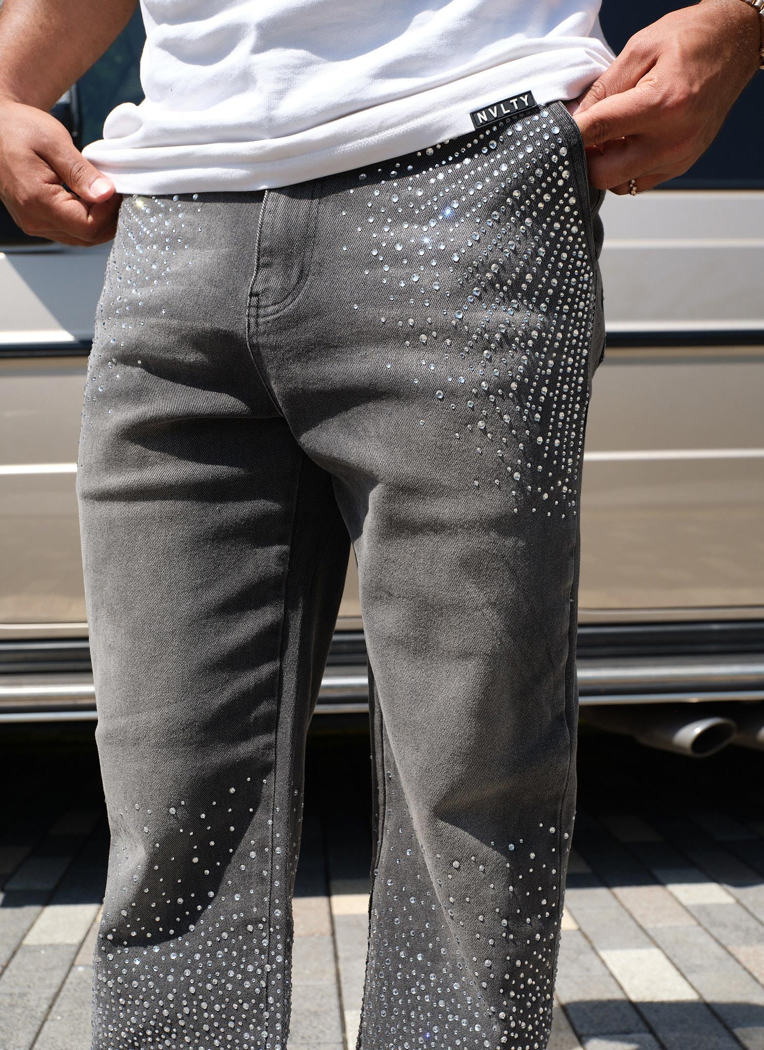 Vintage VVS Cluster Jeans - Black - Image 6